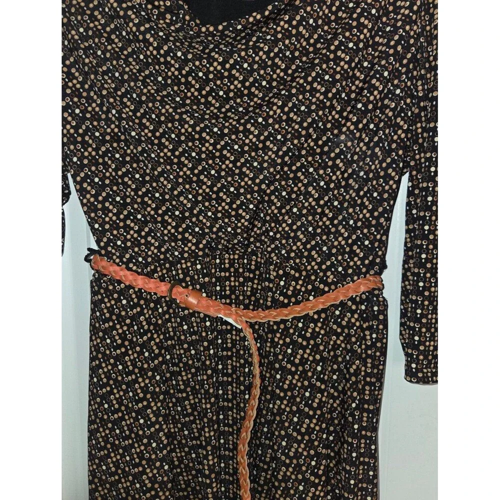 Annalee & Hope Stretch Belted Midi Dress